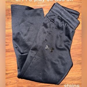 Under Armour Midnight Black Athletic Pants